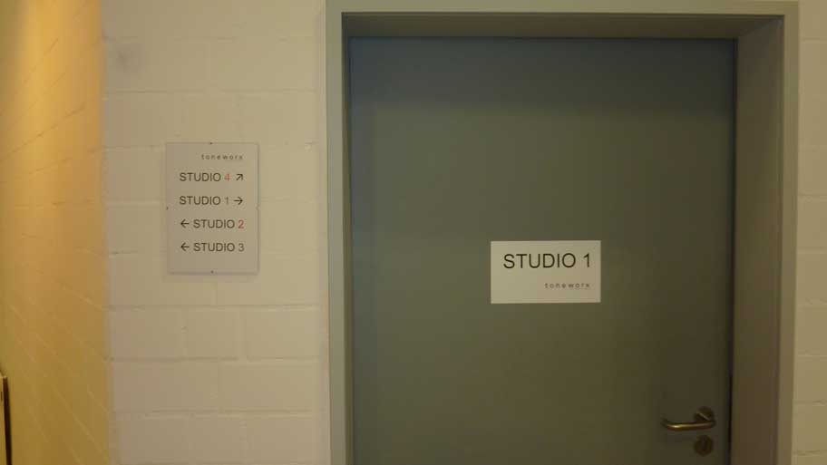 Studio 1 - Eingang