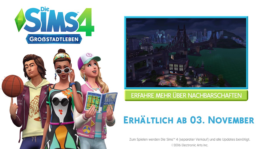 Die Sims 4 - Grostadtleben